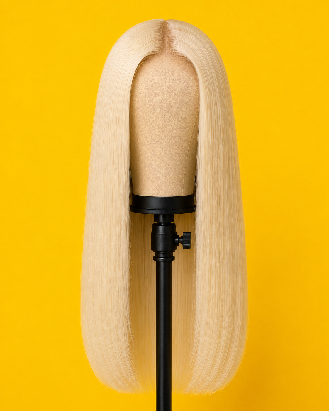 Ivory Silk Straight Wig